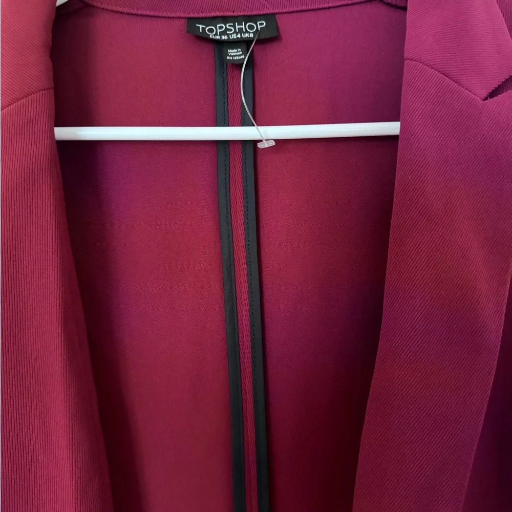 Topshop Fuchsia Jacket - Picture 3 of 3